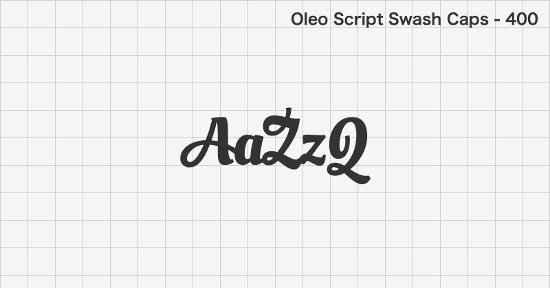 Oleo Script Swash Caps display font text sample preview (free download)