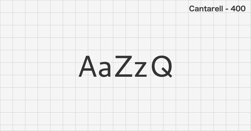 Cantarell sans-serif font text sample preview (free download)