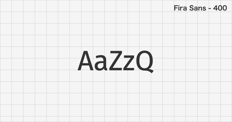 Fira Sans sans-serif font text sample preview (free download)