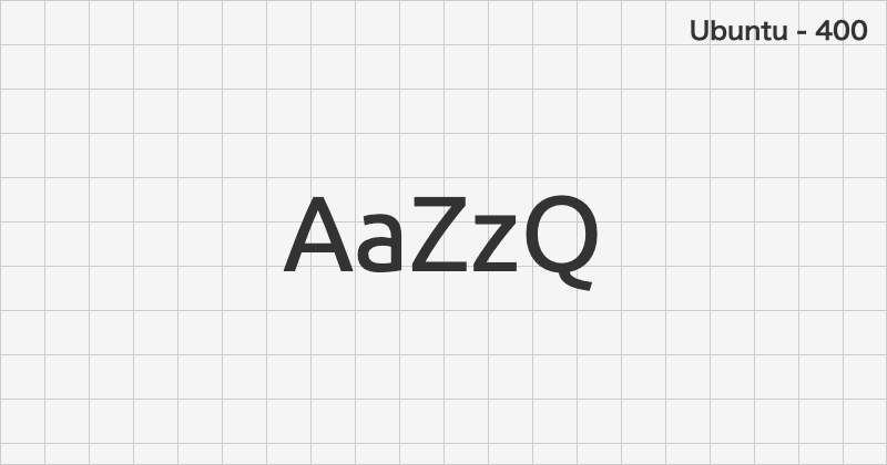 Ubuntu sans-serif font text sample preview (free download)