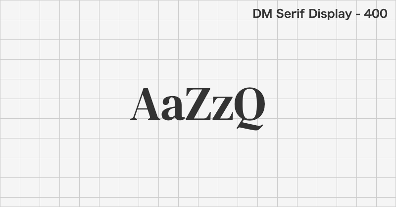 DM Serif Display serif font text sample preview (free download)